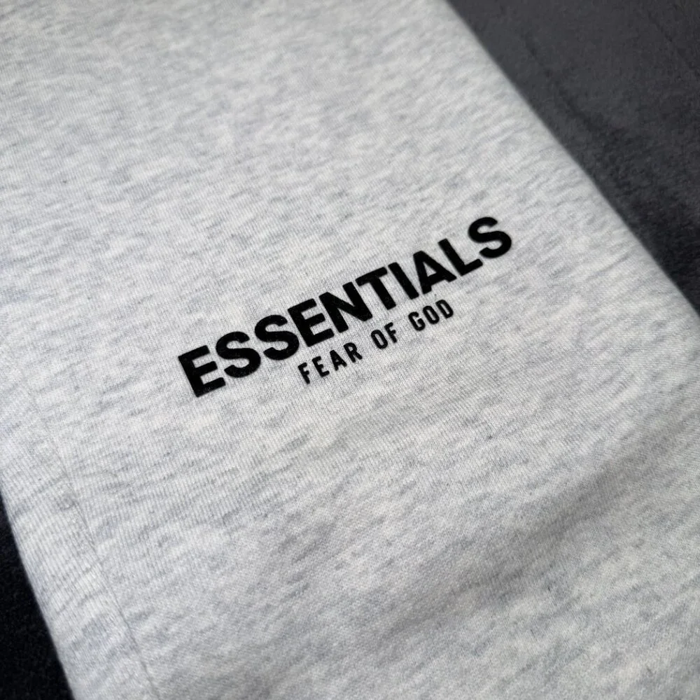 Combo Set Fear of God Essentials Light Oat Hoodie & Sweatpants BNWT Authentic ✅ - Picture 10 of 11